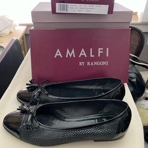Black, soft, leather, women’s Amalfi Size 11 shoe